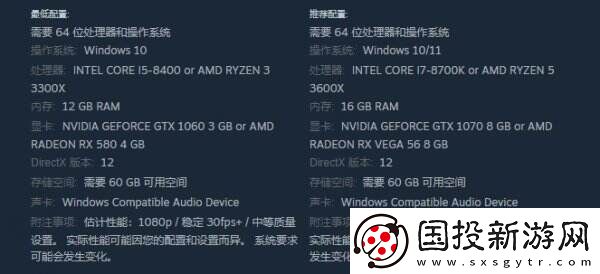 艾尔登法环配置要求是什么
