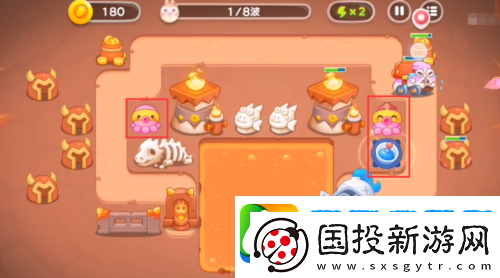 保卫萝卜4饿龙传说第8关怎么过