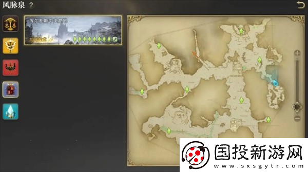 最终幻想14水晶世界地图介绍