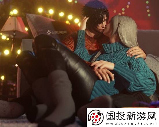 多博主蒂法爱丽丝3D圣诞图合集赏