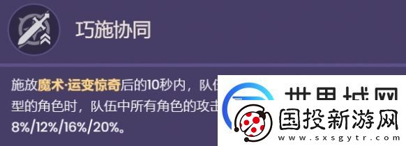 原神琳妮特天赋怎么加点