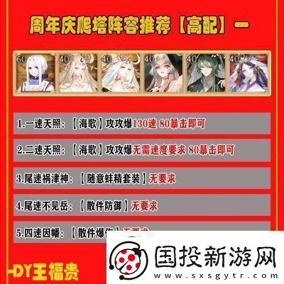 阴阳师夏目爬塔阵容搭配攻略【最全解析】