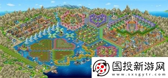 梦想城镇最完美布局高清大图梦想城镇最完美布局全景图