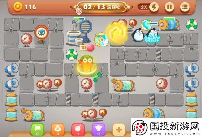 保卫萝卜3第27关怎么过
