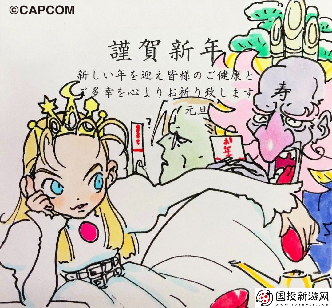 老将杰洛特出马！CDPR发巫师赛博朋克2077新年贺图