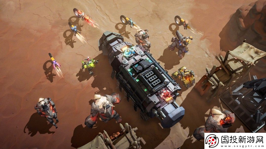 科幻废土风大型多人PVP战争游戏无烬战争Steam页面开放