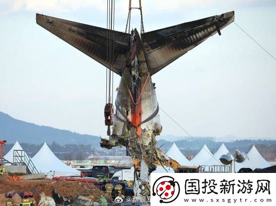 多张韩国空难现场照曝光
