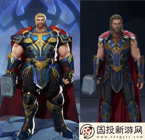 漫威争锋与漫威复仇者联盟建模对比