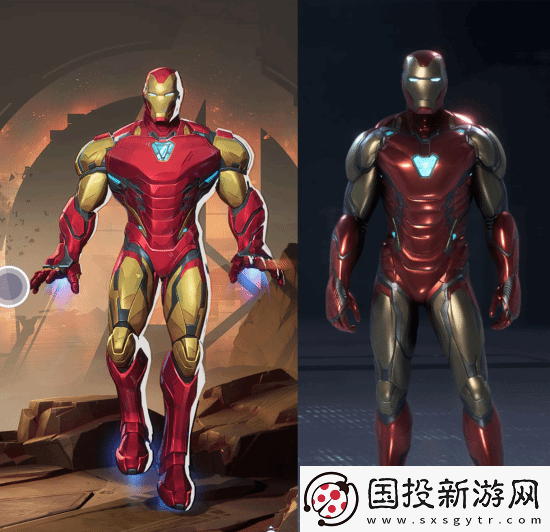 漫威争锋与漫威复仇者联盟建模对比