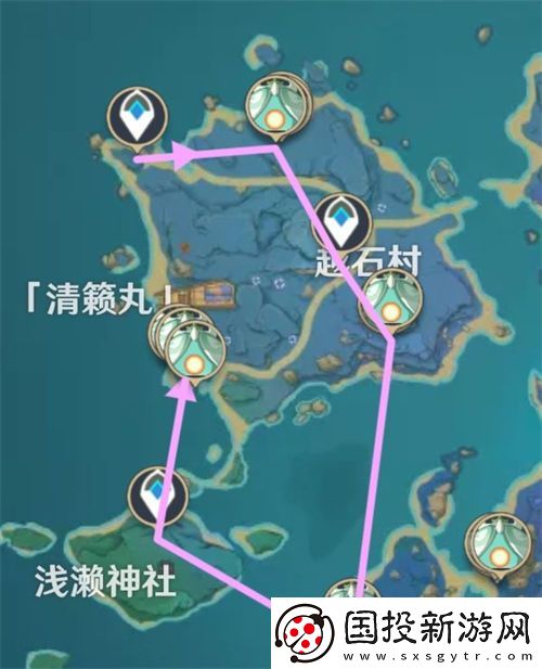 原神飘浮灵最快最全速刷路线