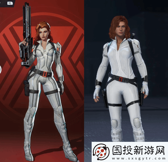 漫威争锋与漫威复仇者联盟建模对比