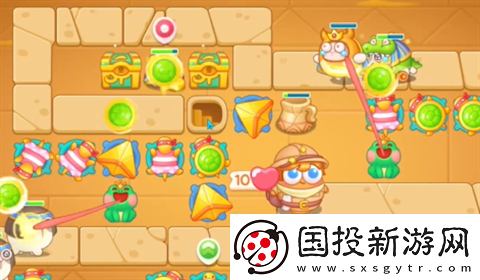 保卫萝卜4法老归来第104关怎么过
