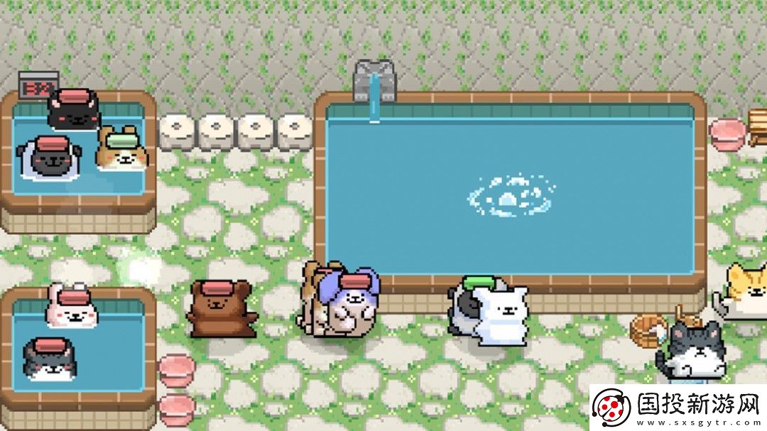 模拟游戏动物温泉Steam页面上线