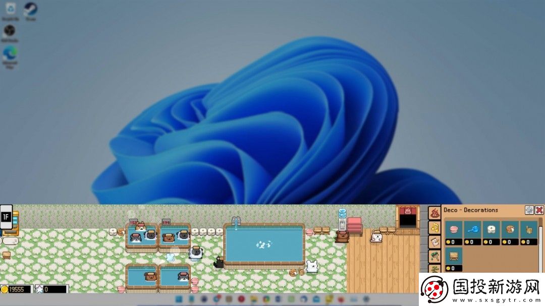 模拟游戏动物温泉Steam页面上线