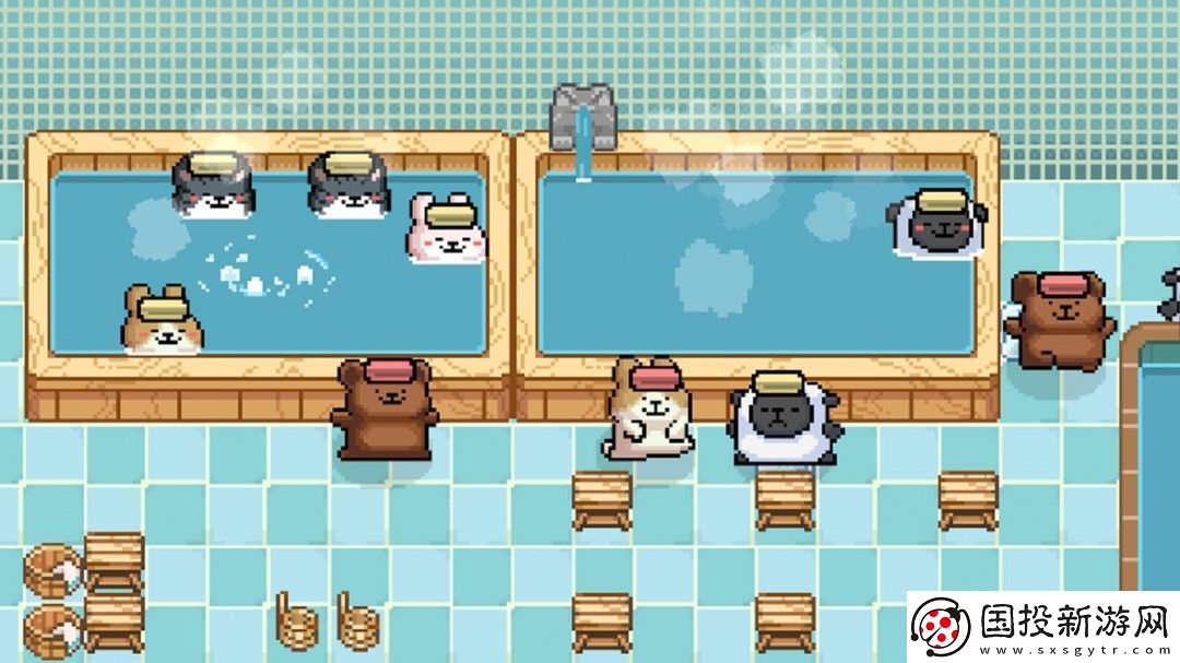 模拟游戏动物温泉Steam页面上线