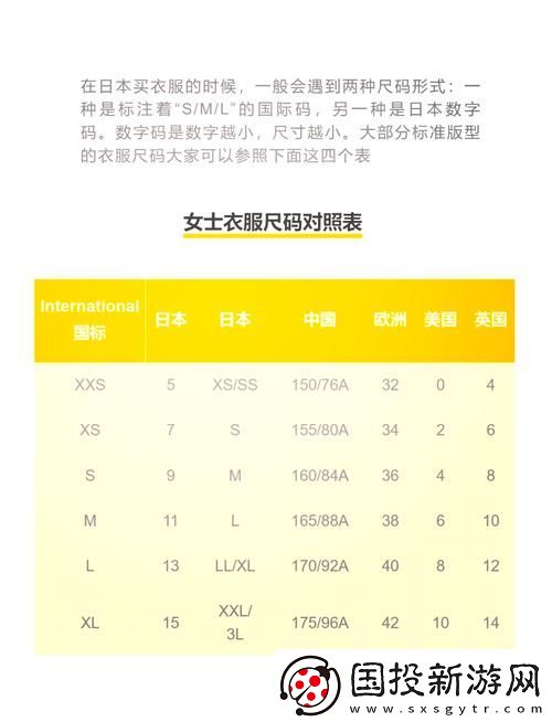 内容丰富欧洲尺码日本尺码专线不卡顿指南