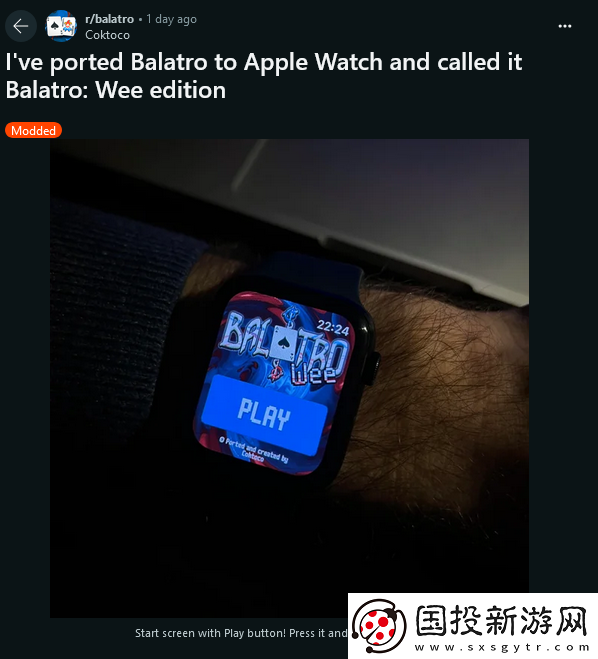 没手机也能摸鱼！大佬将小丑牌移植至Apple