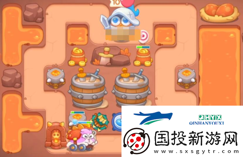 保卫萝卜4饿龙传说第55关怎么过
