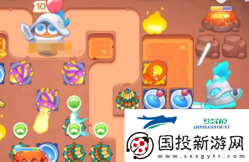 保卫萝卜4饿龙传说第55关怎么过