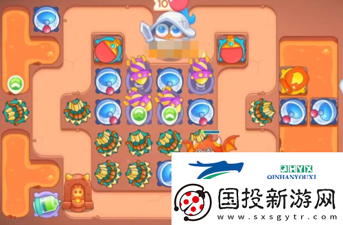 保卫萝卜4饿龙传说第55关怎么过
