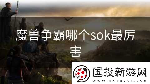 魔兽争霸哪个sok最厉害