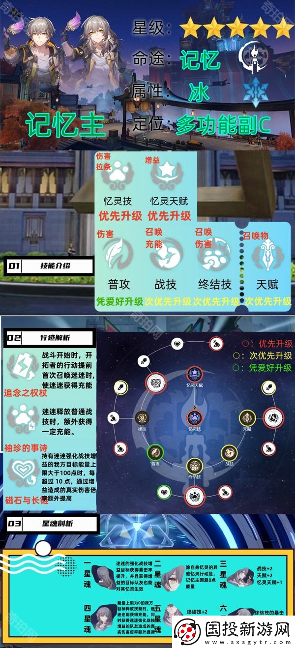 崩坏星穹铁道3.0记忆主怎么培养