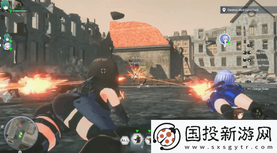 3D美少女射击新作战线指挥官宣传片公开！