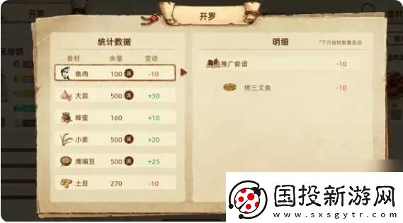 丰收之路推广美食方法