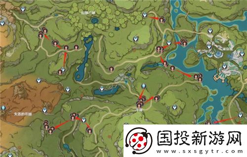 原神红绸快速收集方法红绸最快收集路线分享