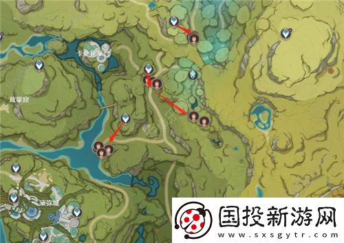 原神红绸快速收集方法红绸最快收集路线分享