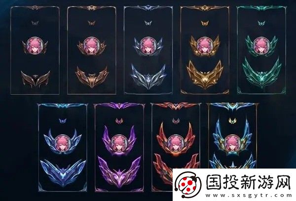 英雄联盟手游段位级别排列