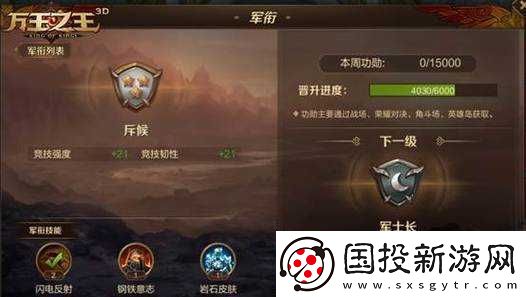 万王之王3D游戏深度攻略
