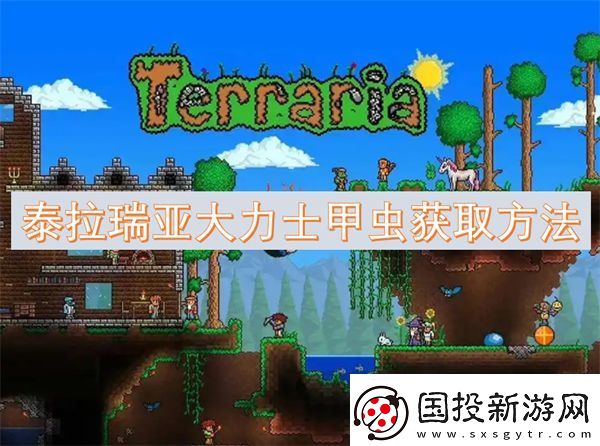泰拉瑞亚大力士甲虫获取方法