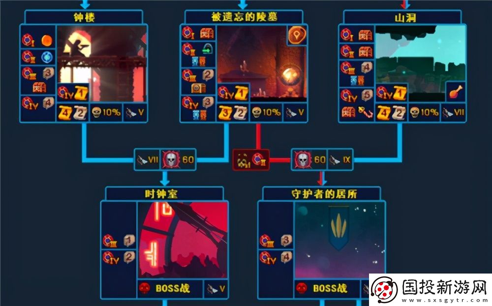 重生细胞地图路线
