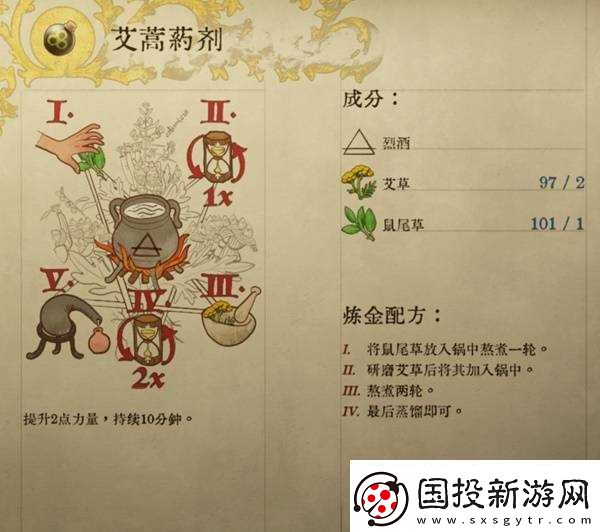 天国拯救2部分药剂与毒药配方介绍