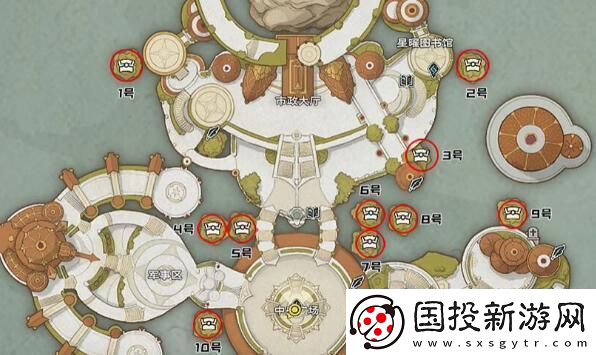 塔瑞斯世界银辉城宝箱位置大全