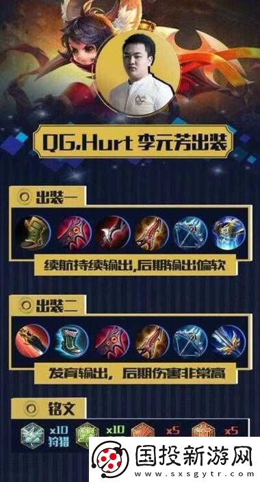 王者荣耀S13赛季李元芳高效出装攻略及铭文价值最大化解析