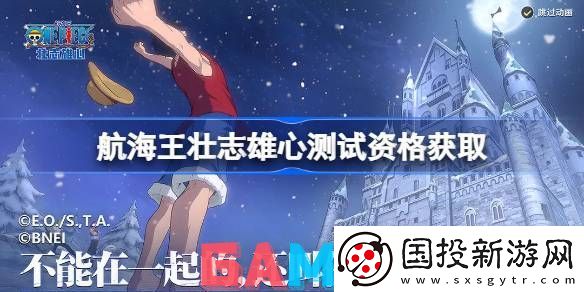 航海王壮志雄心测试资格怎么获得