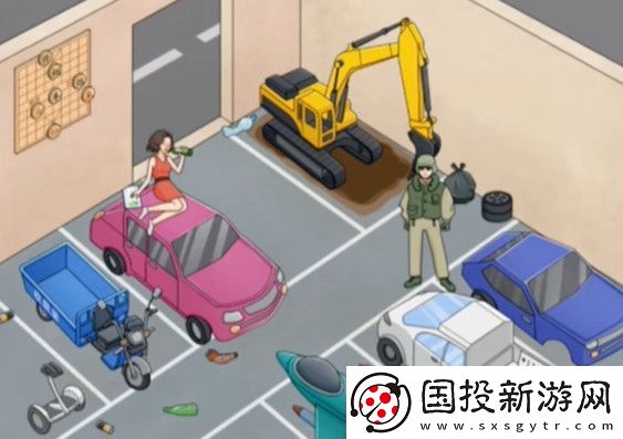 烧脑闯关开走所有车攻略分享
