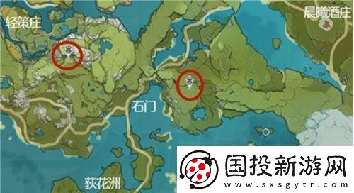 原神璃月地灵龛分布图有哪些