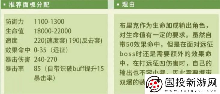 第七史诗布里克装备搭配攻略分享