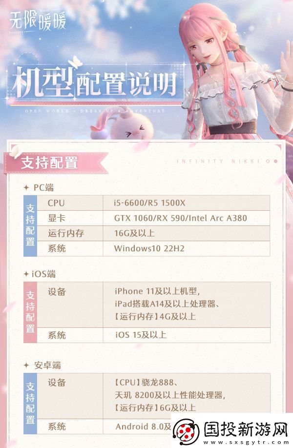 无限暖暖兑换码及公测福利