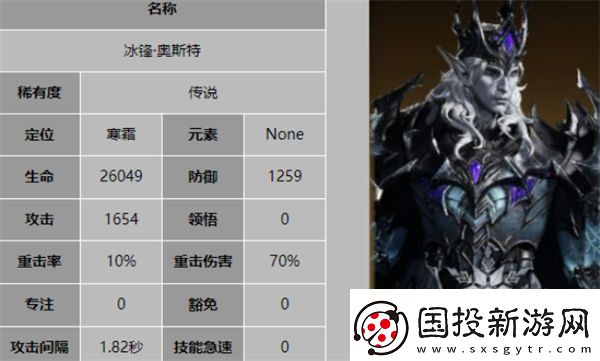 龙息神寂冰系寒霜阵容搭配推荐