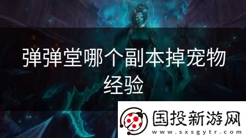 弹弹堂哪个副本掉宠物经验