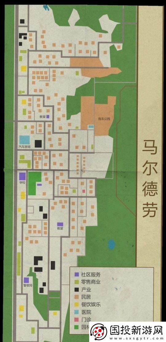 僵尸毁灭工程全地图介绍