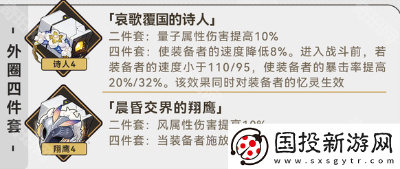 崩坏星穹铁道3.1缇宝用什么遗器