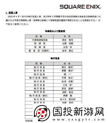 SE官网放出名单