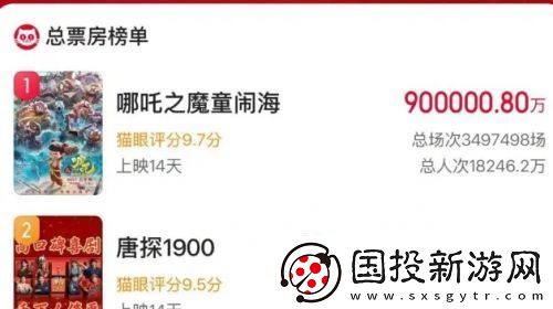哪吒2破90亿