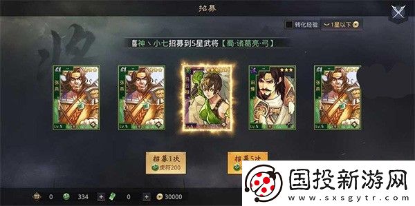 率土之滨征服十佳阵容